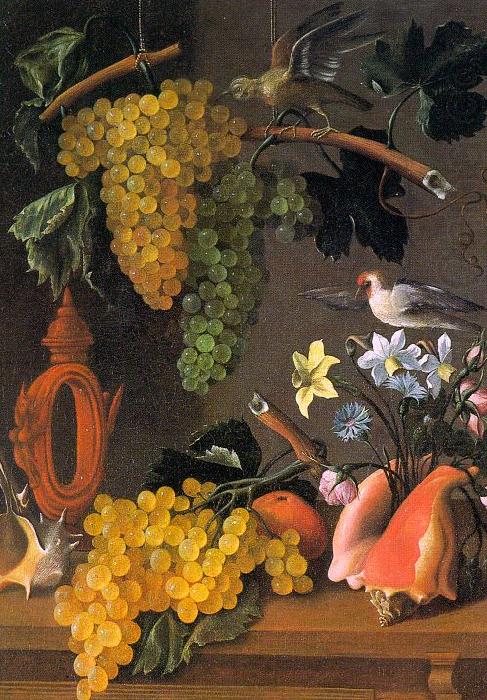 Still Life with Grapes  6,  Juan de  Espinosa
